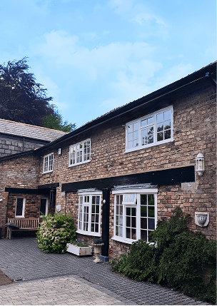 Flush casement windows made and fitted by Preferred Joinery on a residential property in the North West.
